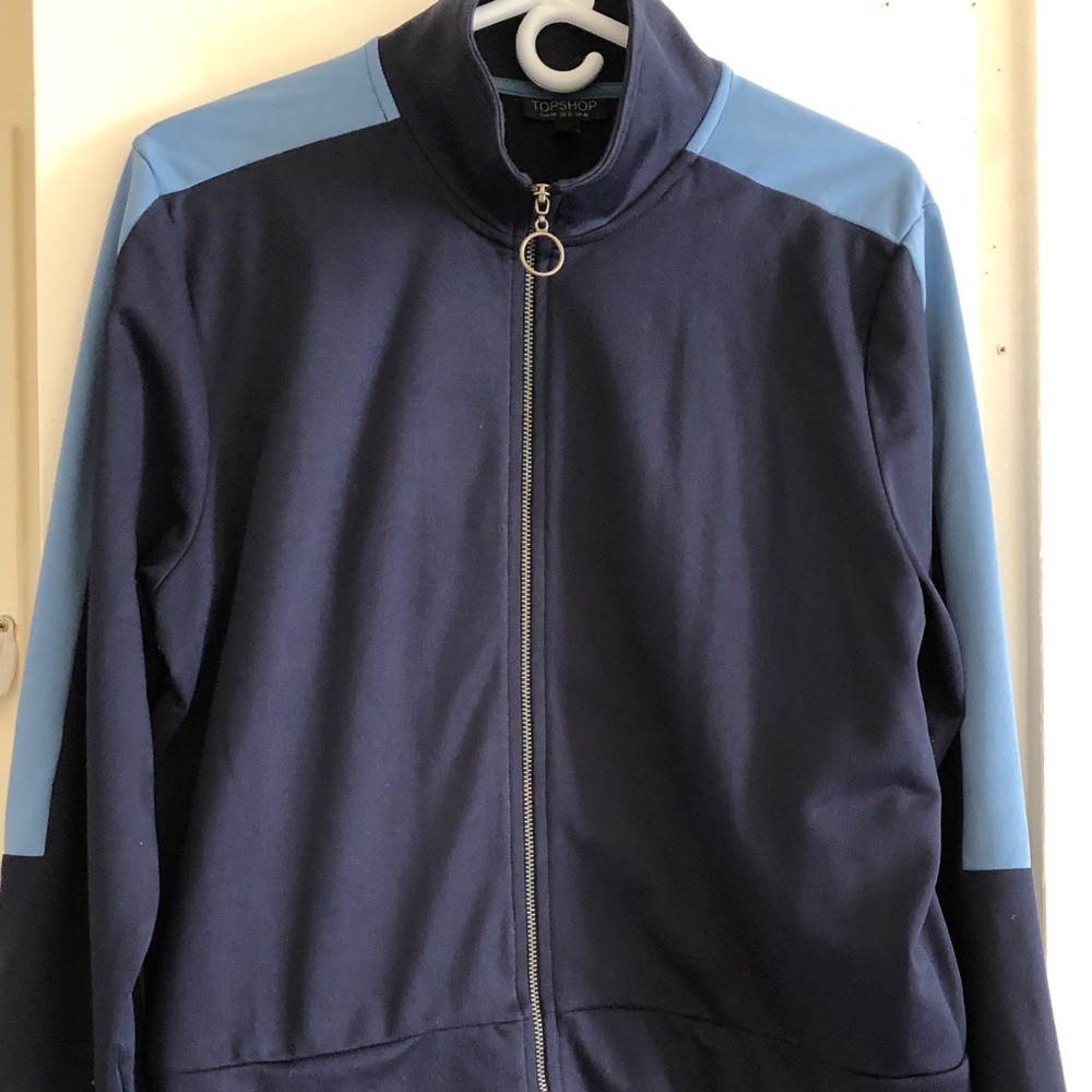 Topshop Blue Spring Jacket.